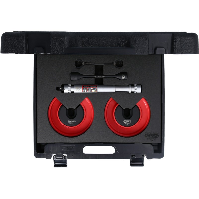 Jeu de compresseurs de ressorts télescopiques pour ressorts intérieurs pour Audi et Seat, 11 pcs - KSTools | 500.8765