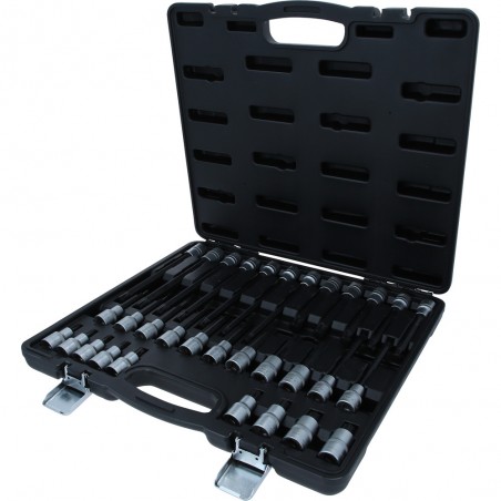 Jeu de douilles à embout 1/2''  RIBE®, 32 pcs, courtes, longues et extra-longues - KSTools | 911.4520