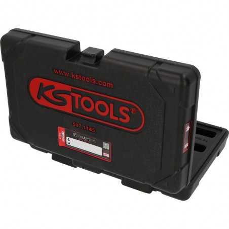 Jeu de douilles pour bougies d’allumage 3/8'' , 4 pcs, magnétiques avec articulation - KSTools | 517.1145