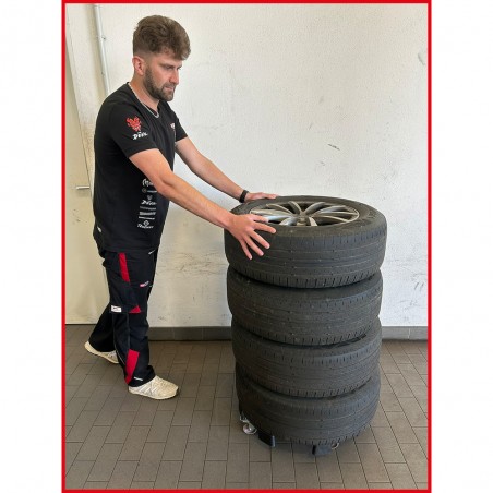 Manipulateur de jantes et pneus, force 250 kg, Ø 800 mm - KSTools | 160.0680