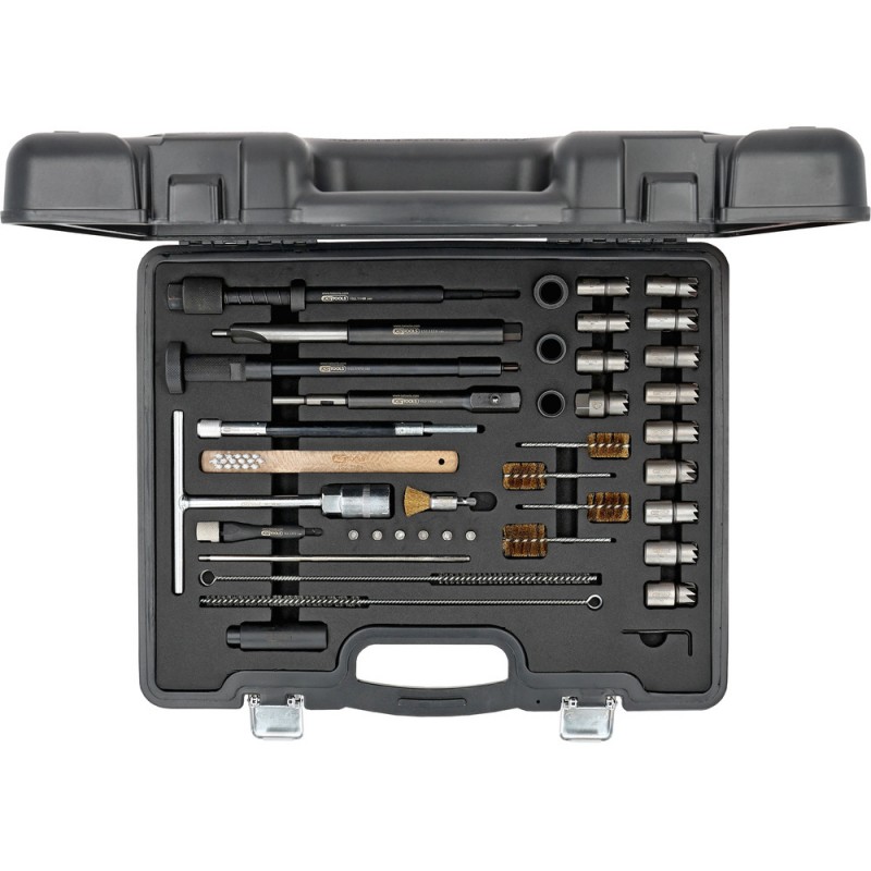 Master Kit de nettoyage pour sièges d'injecteurs, 40 pcs - KSTools | 152.1210