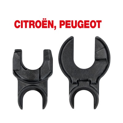Paire standard de maintien des ressorts pour essieu arrière Citroën et Peugeot - KSTools | 500.8640