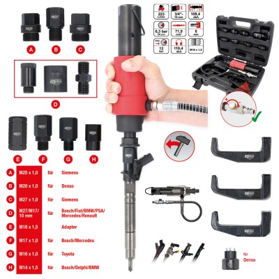 Set d’extracteur d’injecteurs à air comprimé, 13 pcs - KSTools | 152.1130