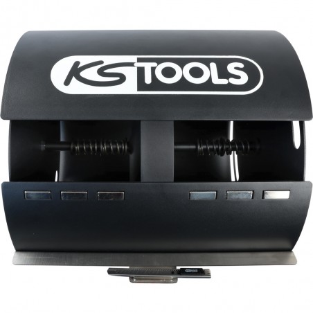 Support pour rouleaux de masses d’équilibrage adhésives avec support mural - KSTools | 800.0100