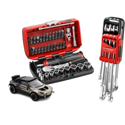 Pack édition limitée OGV Grip (Jeu de 8 clés mixtes + coffret NANO 1/4 38 pcs + Alpine miniature) FACOM | R.GRP-EA25