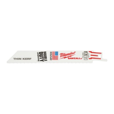 LAME SCIE SABRE 150 MM x 14 Tpi - 5 pcs  Milwaukee | 48475182