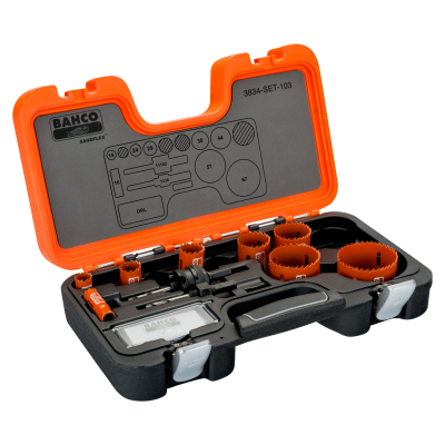 Coffret Trépans 11PCS 16-67 - Bahco | 3834-SET-103