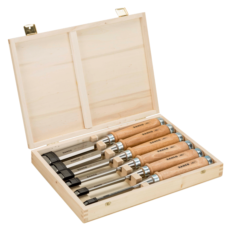 425-Set Coffret bois 6 PCES - Bahco | 425-083
