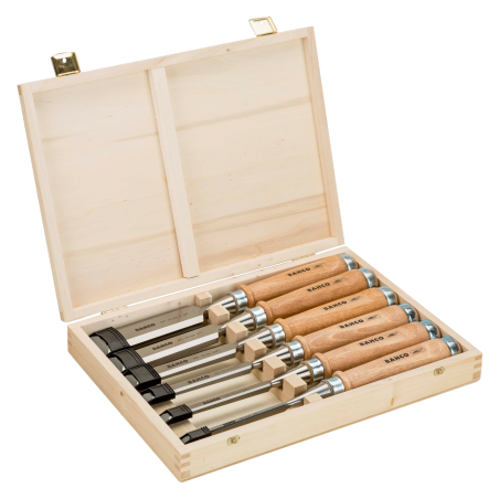 425-Set Coffret bois 6 PCES - Bahco | 425-083
