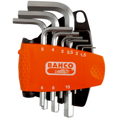 Jeu Clés males HEX NICKEL - Bahco | BE-9878