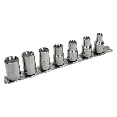 Jeu de douilles TORX sur rail - Bahco | 7400TORX-ER/S7
