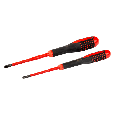 Jeu 2 Tournevis ERGO FIN PH1/PH2 - Bahco | BE-9891SL