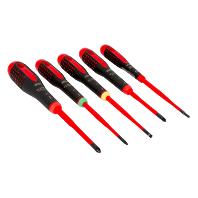 Jeu tournevis isolés ERGO 5PC - Bahco | BE-9871SL