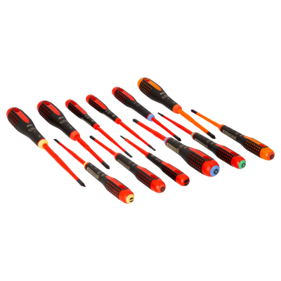 Set 12 Tournevis ERGO 1000V - Bahco | BE-9878SL