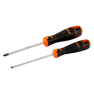 Set 2 Tournevis à fente 4.0/PH1 - Bahco | B219.002