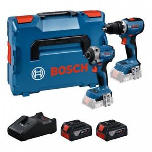 Kit 2 outils : GSR 18v-65 + GDR 18v-215 ( 2x GBA 5,0ah + GAL 18V-40) - BOSCH | 0615A50090