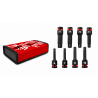 Jeu de 8 douilles 1/2" tournevis impact OGV Grip 6 pans en coffret textile édition limitée EO31  - FACOM | NSHGRPJ8-EO31