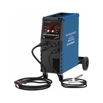 Poste à souder inverter MIG-MAG/TIG LIFT/MMA 230V MIG fusion 200 LW-S SCHNEIDER | 50482