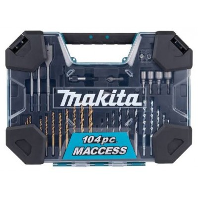 Coffret ensemble accessoires MACCESS 104 pièces MAKITA | E-22604