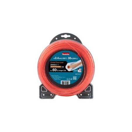 FIL NYLON TREFLE TORSADE 2.4-30M  MAKITA | 1917V1-6