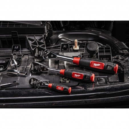 Cliquet 1/2" poignée bi-matière Milwaukee | 4932498331