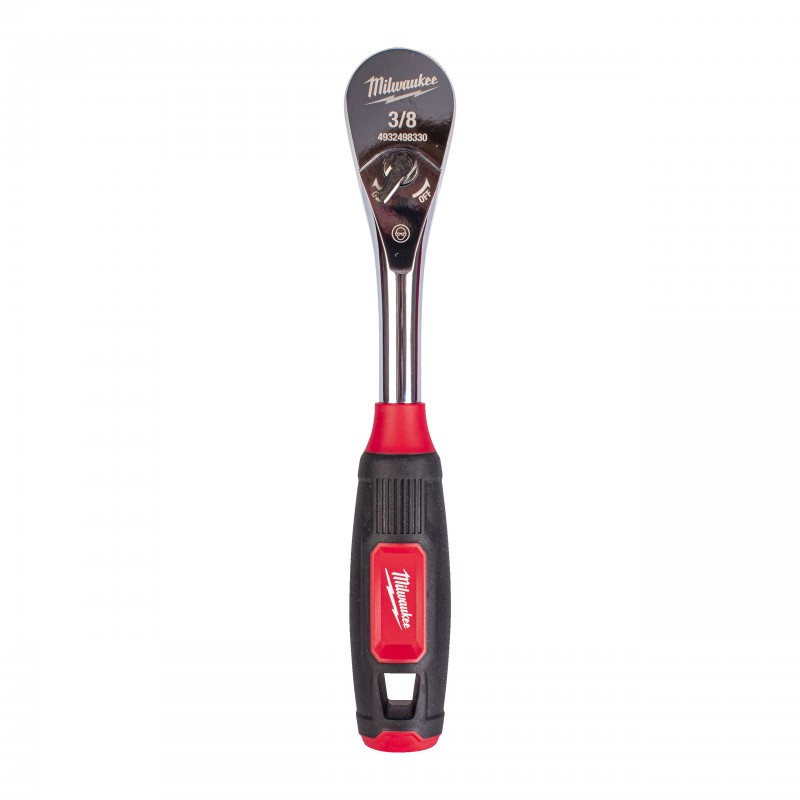 Cliquet 3/8" poignée bi-matière Milwaukee | 4932498330