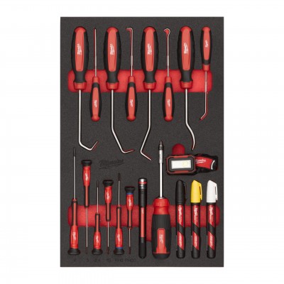 Module servante précision et réseau électrique 46 pcs Milwaukee | 4932502083