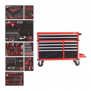 Servante équipée 117cm TOOLGUARD™ 501 outils Milwaukee | 4932502079