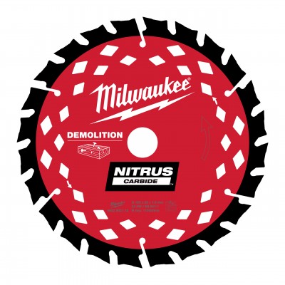 Lame scie circulaire nitrus 165x20x1,6/24 alternee (x1) Milwaukee | 4932502172