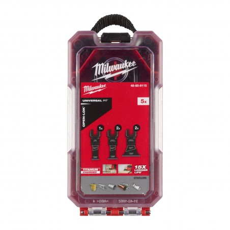 Set de lames multi-tool ol 5 pcs (x1) Milwaukee | 48859115