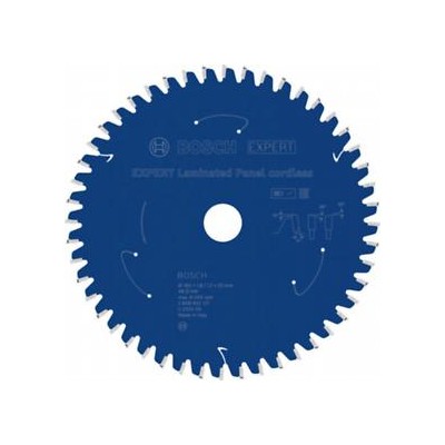 Lame scie circulaire Sans-fil Expert Panneaux Laminés 165x20x1,8mm : 48D - BOSCH | 2608902127