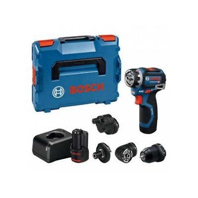 Perceuse visseuse FlexiClick PRO GSR 12V-32 FC 2x12V 2,0Ah + LBOXX BOSCH | 06019N7101